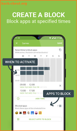 Block Apps - Productivity & Digital Wellbeing screenshot