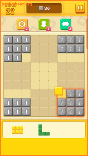 Block Cross Puzzle screenshot