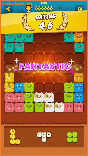 Block Crush™ - Cute Kitty Puzzle Game screenshot