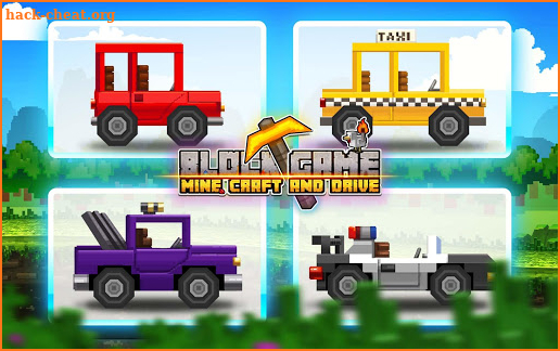 Block Game: Mine, Craft And Drive screenshot