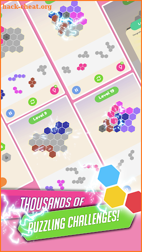 Block Hexa Maze: block challenge - puzzle maze screenshot