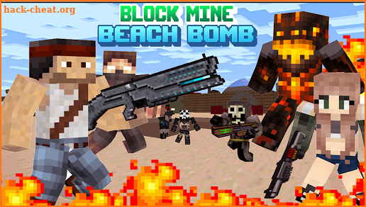 Block Mine Beach Bomb screenshot