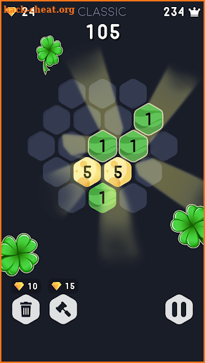 Block Number 7 Puzzle screenshot