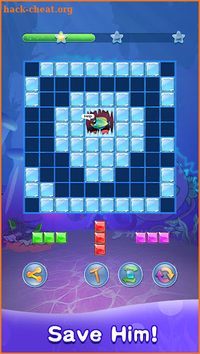 Block Puzzle & Fish Aquarium screenshot