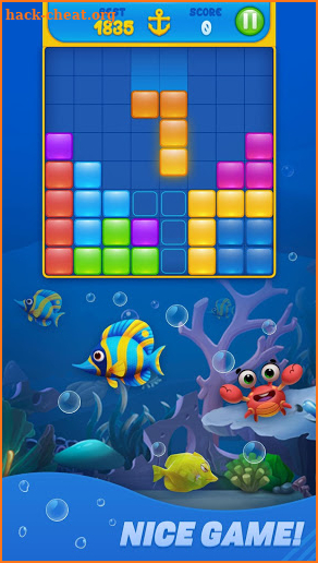 Block Puzzle Aquarium Game screenshot