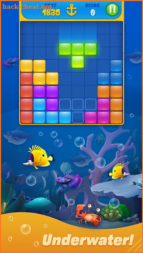 Block Puzzle Aquarium Game screenshot