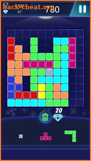 Block Puzzle Classic Glow screenshot