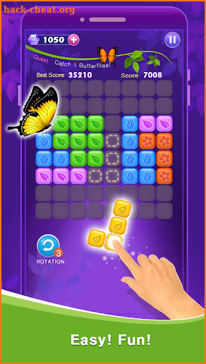 Block Puzzle Cute Butterfly screenshot