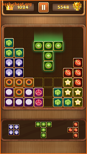 Block Puzzle - Fruit Slice screenshot