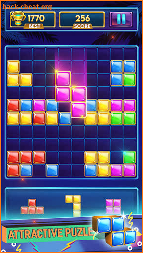 Block puzzle game: Jewel blast retro screenshot