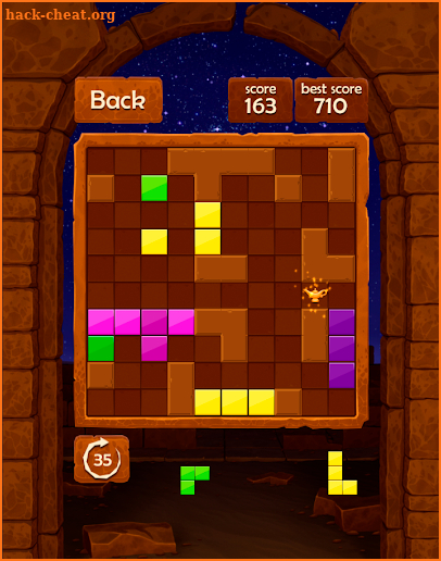 Block Puzzle Jewel : Night in Egypt screenshot