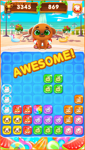 Block Puzzle Rainbow Pets screenshot