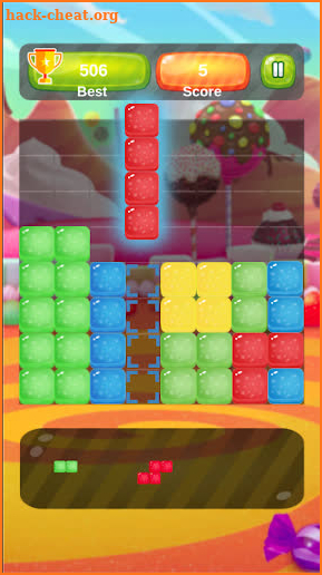 Block Puzzle - The Classic Tetris Blitz Candy Land screenshot