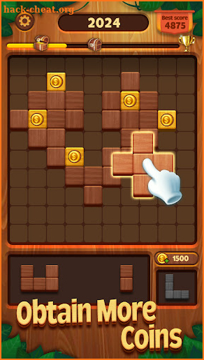block puzzle - wood cube game screenshot