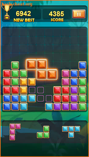 Block Puzzles Rotate 10x10 - fun game to play screenshot