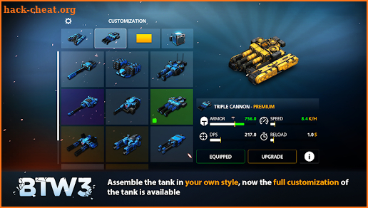 Block Tank Wars 3 screenshot