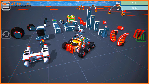 Block Tech : Epic Sandbox Car Craft Simulator Test screenshot