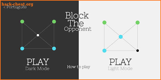 Block the Opponent - 2 players board game screenshot