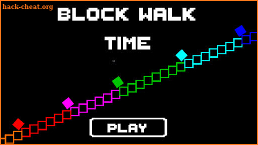 Block walk time screenshot