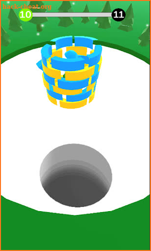 BlockBuster Hole 3D Ball Game Free screenshot