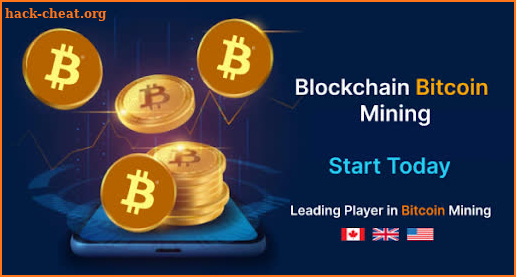 Blockchain Bitcoin Mining screenshot