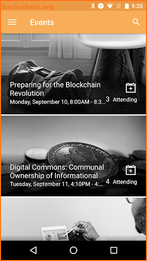 Blockchain Conference 2018 screenshot