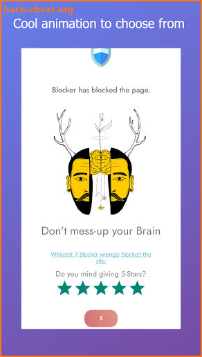 Blocker - Website and Porn Blocker. screenshot