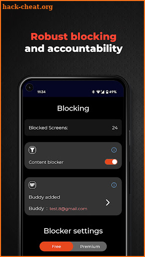 BlockerX Lite: No distractions screenshot