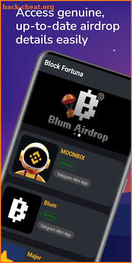 Blockfortuna- Crypto airdrops screenshot