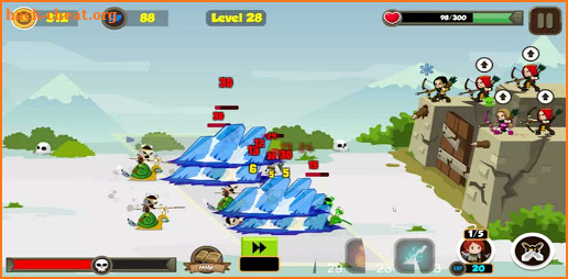 BLOCKING FROM THE COMING ENEMY CASTLE screenshot