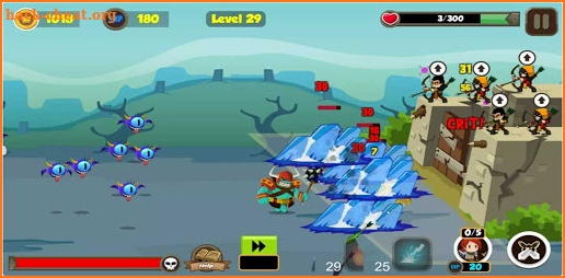 BLOCKING FROM THE COMING ENEMY CASTLE screenshot