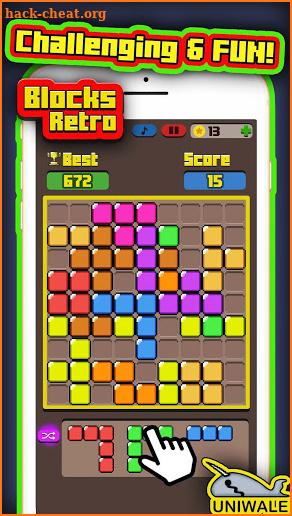 Blocks Retro screenshot