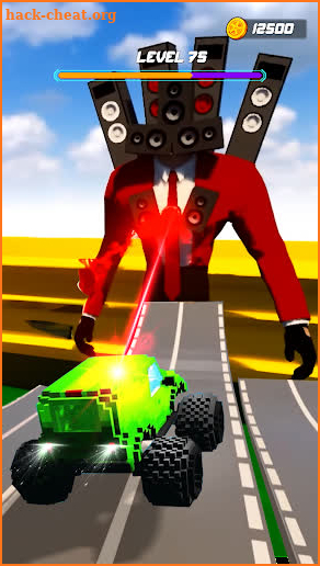 Blocky 3D Car Demolition Derby screenshot