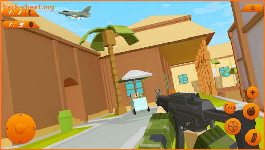 Blocky American: Gangster Shooting Criminal screenshot