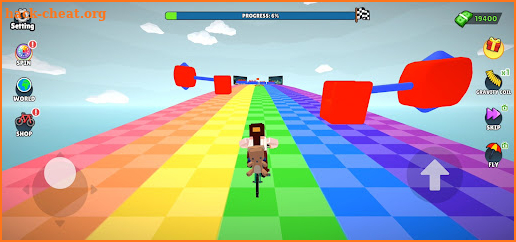 Blocky Bike Master screenshot
