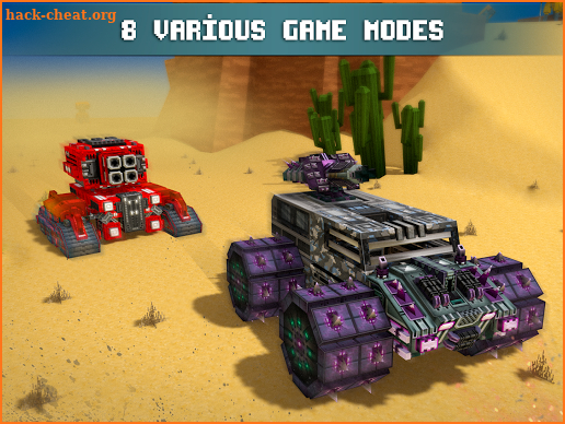 Blocky Cars - Online Shooting Game screenshot