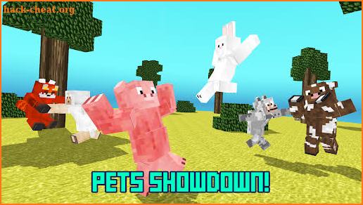 Blocky Cartoon: Pets Showdown screenshot
