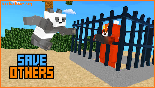 Blocky Cartoon: Save the Bears screenshot