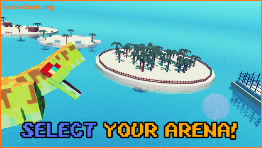 Blocky Dino Park: Dinosaur Arena screenshot