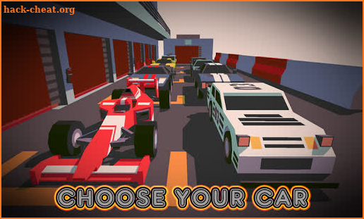 Blocky Fast Cars Pro: SkidStorm Racing No Ads screenshot