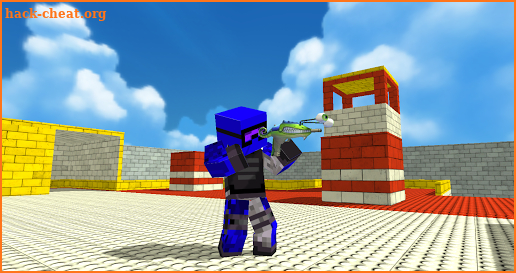 Blocky Gun Paintball screenshot