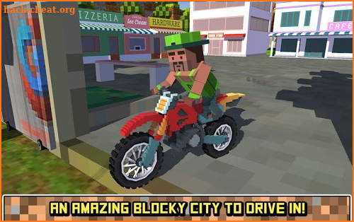 Blocky Moto Bike SIM: Summer Breeze screenshot