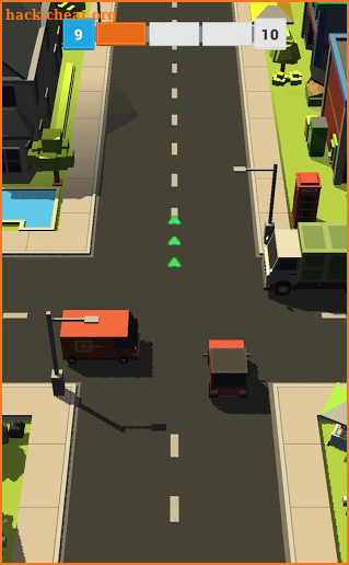 Blocky Pick Me Up - Traffic Drive! screenshot
