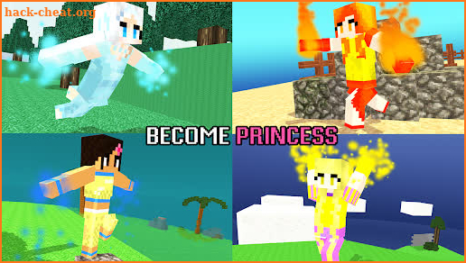Blocky Princess: Elements War screenshot
