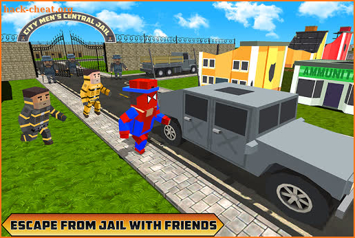 Blocky Prison Plan Grand Escapist Survival screenshot