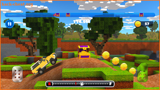 Blocky Rider: Roads Racing screenshot