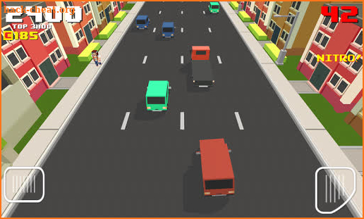 Blocky Road Racer screenshot