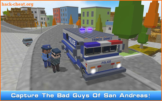 Blocky San Andreas Police 2018 screenshot