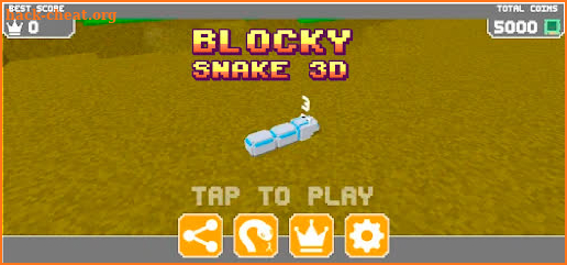 Blocky Snake 3D screenshot
