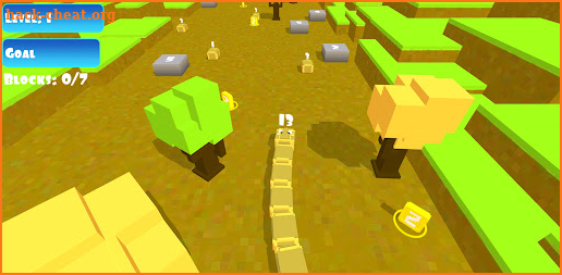 Blocky Snake 3D screenshot